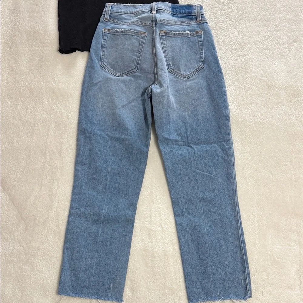 Abercrombie & Fitch Ankle Straight Jeans - Picture 8 of 9